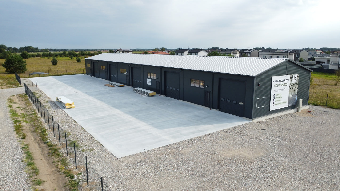 Angaras/ garažas 12x60 m (720m²)