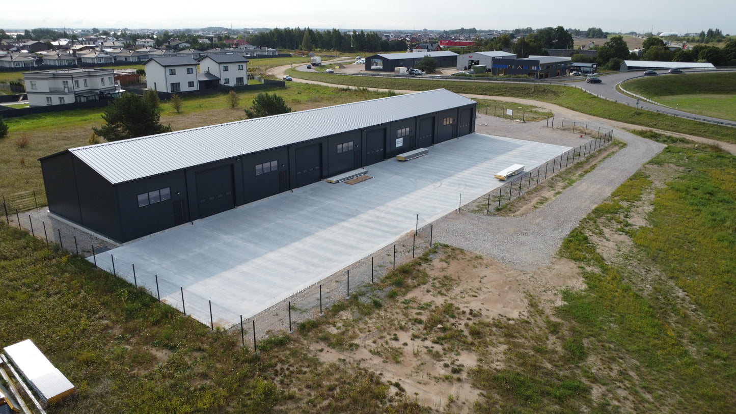 Angaras/ garažas 12x60 m (720m²)