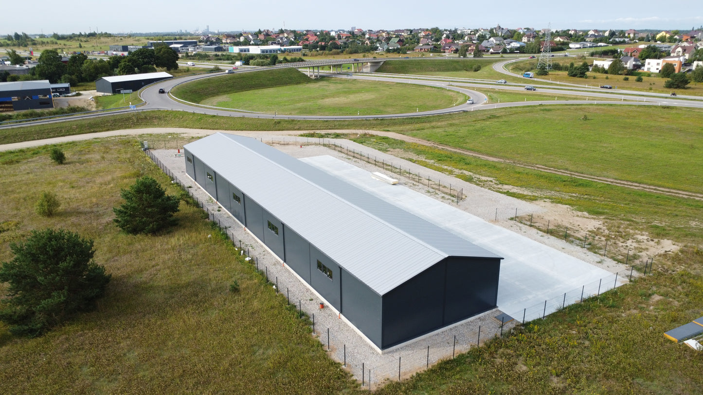 Angaras/ garažas 12x60 m (720m²)